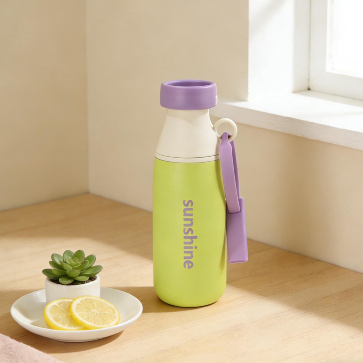 Damen Isolierte und strapazierfähige Sporttrinkflasche Brehn