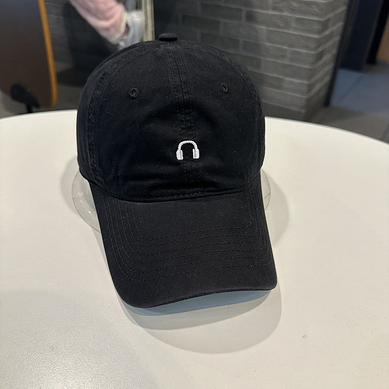 Unisex Baumwoll-Twill-Cap mit einzigartigem Musikemblem Brehn