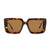 Damen Sonnenbrille im stilvollen, quadratischen Design mit UV-Schutz Brehn