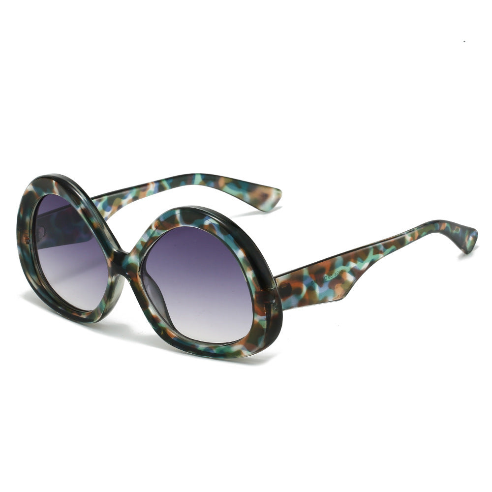 Oversized Retro-inspirierte Schmetterlingssonnenbrille Brehn