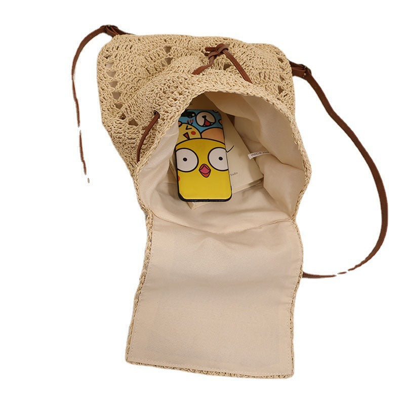 Rucksacktasche Aus Handgefertigtem Naturmaterial Brehn