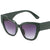 Damen Cat-Eye-Sonnenbrille mit extravagantem Leopardenmuster Brehn