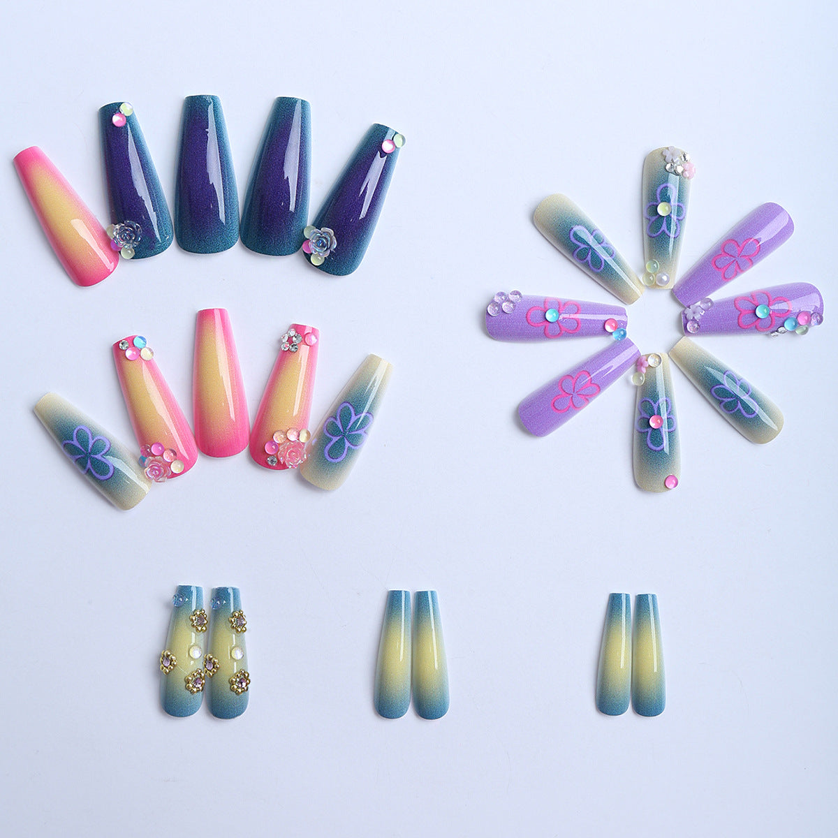 Nagelkunst mit Bunten Designs Brehn