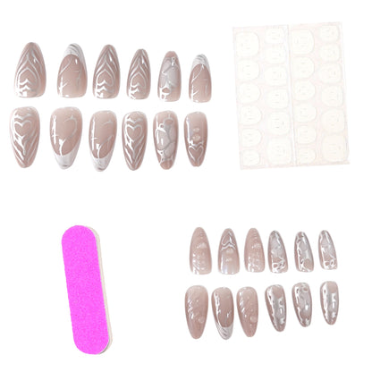 Elegantes Acryl-Nagelkunstdesign Brehn
