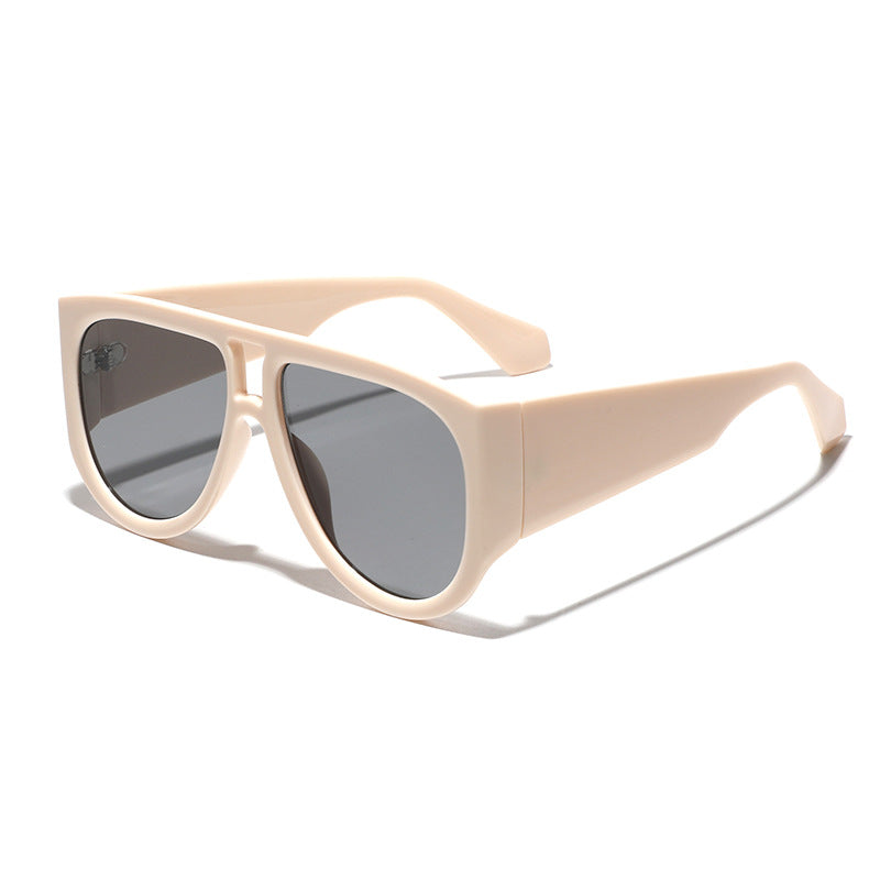 Damen modische Oversized-Sonnenbrille mit ergonomischem Rahmen Brehn