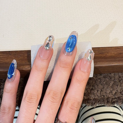 Künstlerische Gel-Nagelverlängerungen Brehn