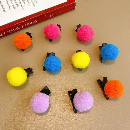 Verspielt Pom Pom Haarspangen Brehn