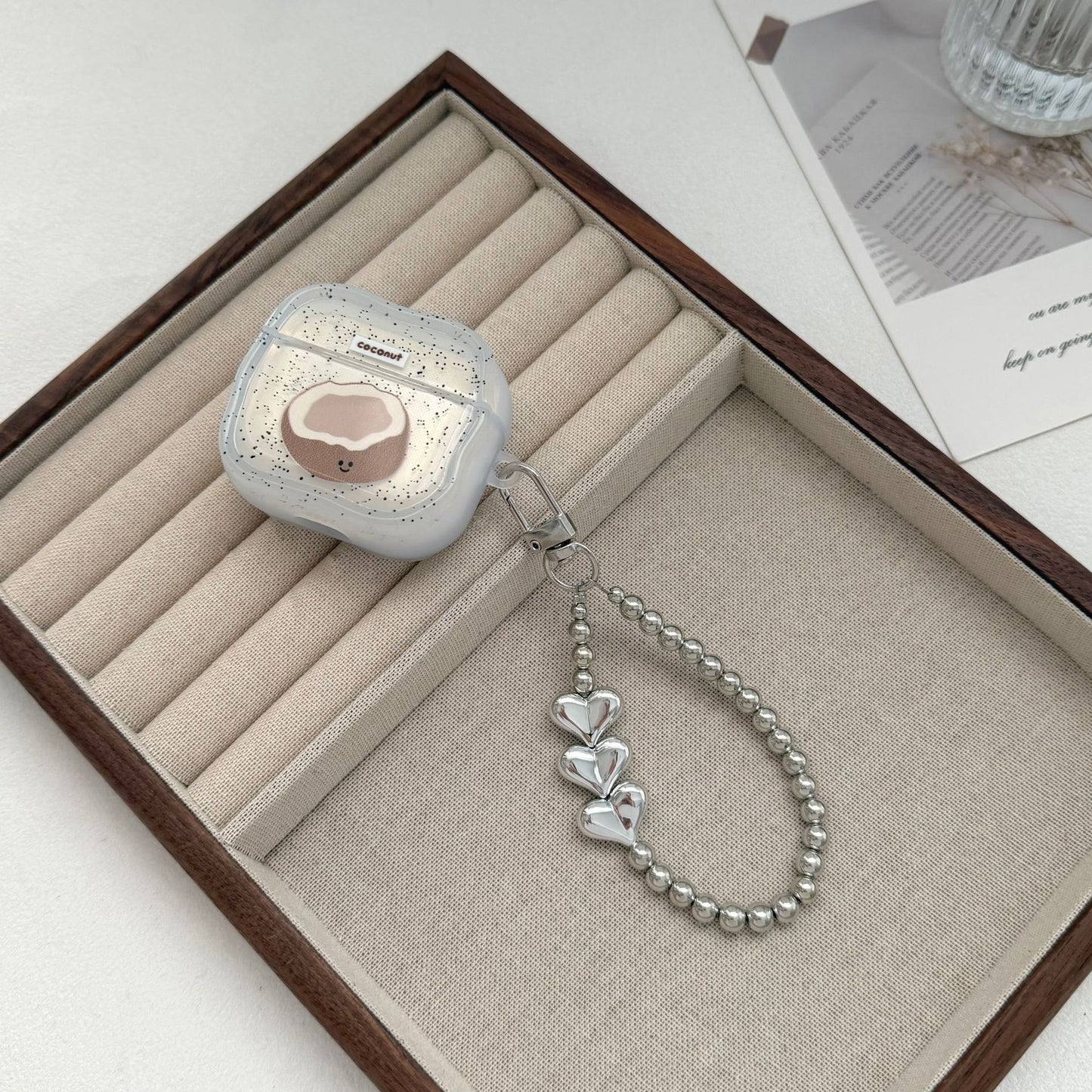 Herz-inspirierten Charm-Schlüsselanhänger Brehn