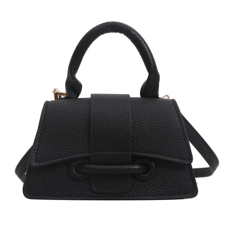 WoLuxurious Texturierte Leder Schultertasche Brehn