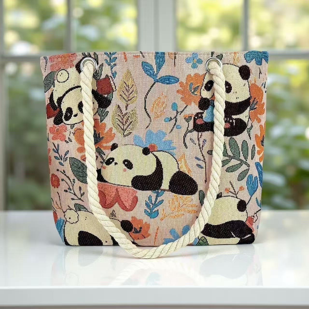 Trendige Kunsthandwerkliche Baumwolltasche Brehn
