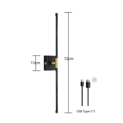 Minimalistische LED-Wandlampe