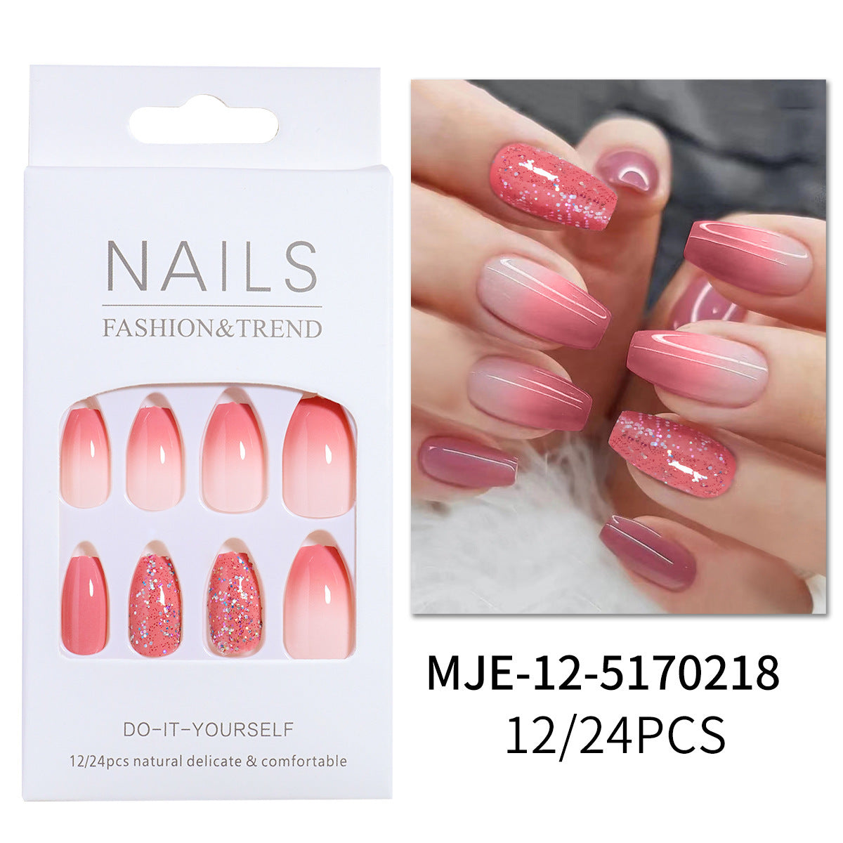 Premium DIY Press-On Nail Set Brehn