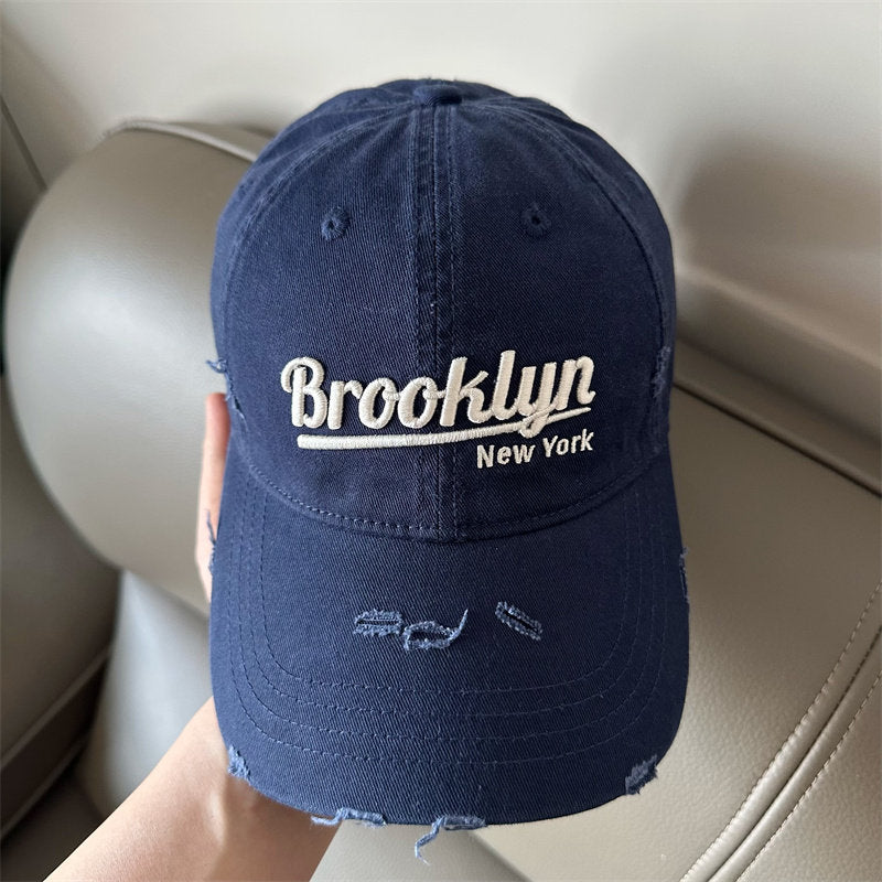 Herren Distressed Brooklyn Baseball Cap Brehn