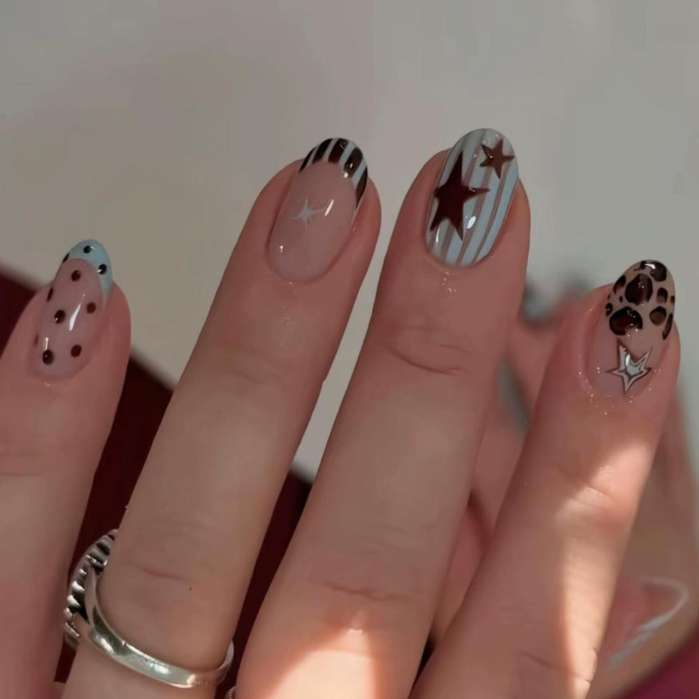 Künstlerisches Muster Nagelkunst Set Brehn