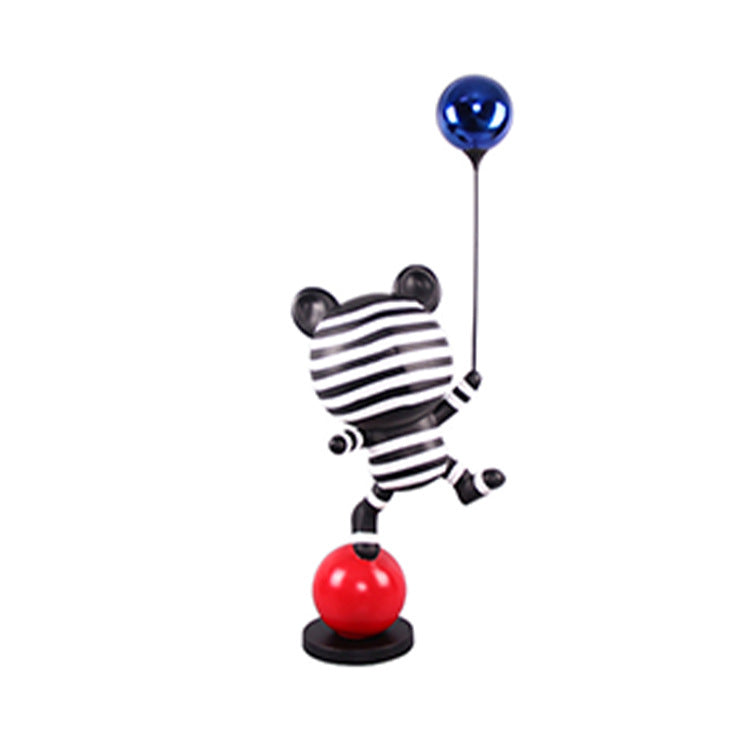 Dekorative Moderne Kletterbär-Skulptur