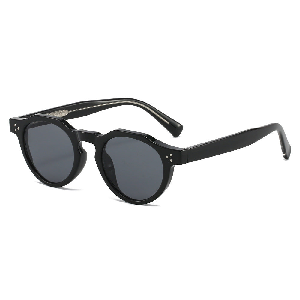 Damen Stilvolle Sonnenbrille im innovativen achteckigen Design Brehn