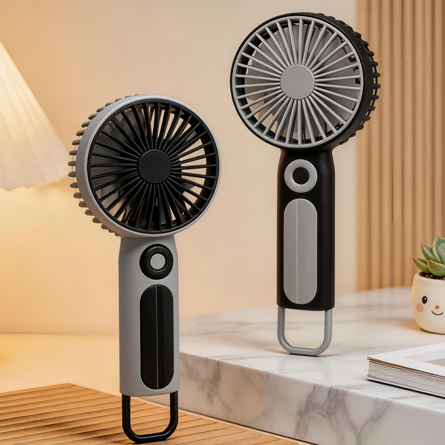 Damen Tragbarer Handventilator mit ergonomischem Griff Brehn