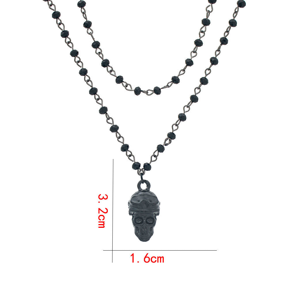 Schichteter Kristall-Mond Schmuckset Brehn