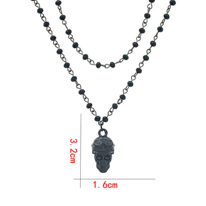 Schichteter Kristall-Mond Schmuckset Brehn