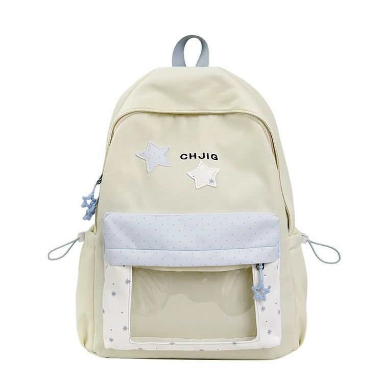 Stilvoller Transparenter Fenster Rucksack Brehn
