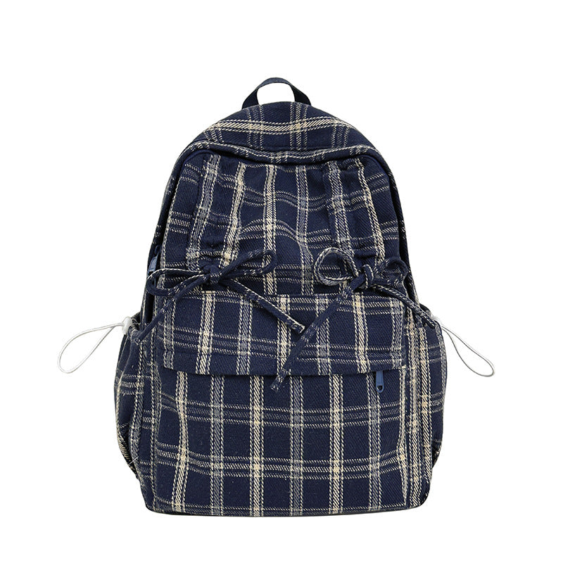 Gepunkteter Casual Kordelzug-Rucksack Brehn