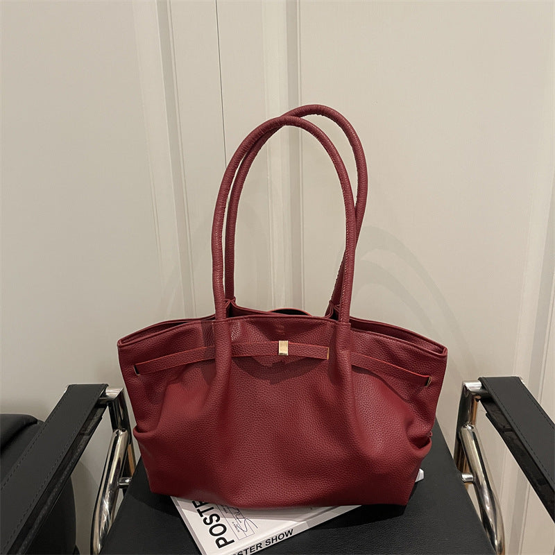 Premium weiches Leder Handtasche Brehn