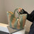 Designer Strandtasche mit Strukturiertem Geflecht Brehn