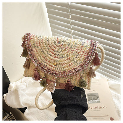 Bohemian Gewobene Clutch-Tasche Brehn