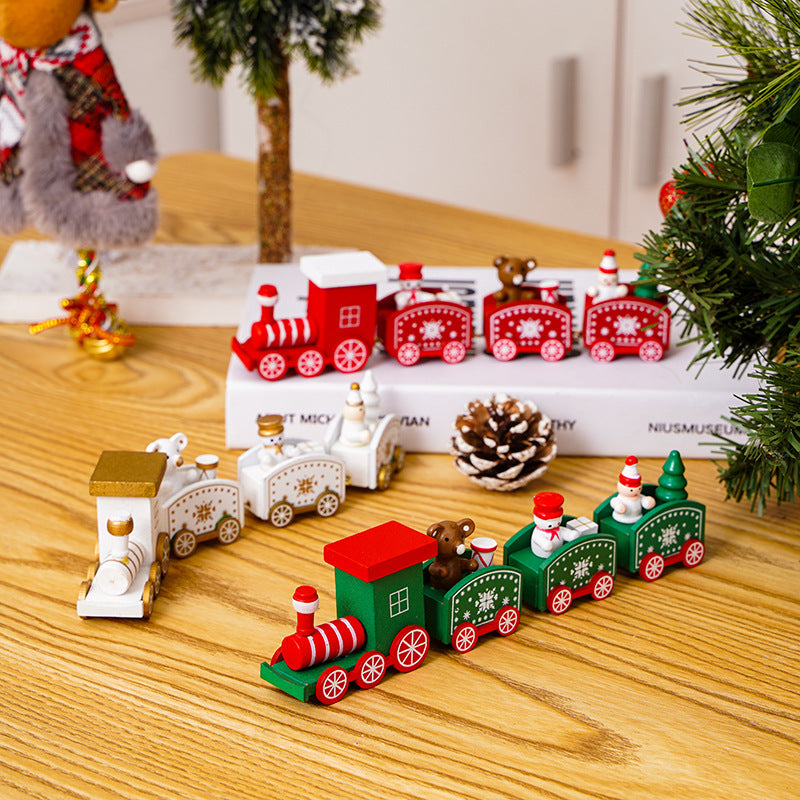 Dekoratives Weihnachtszug-Set Brehn