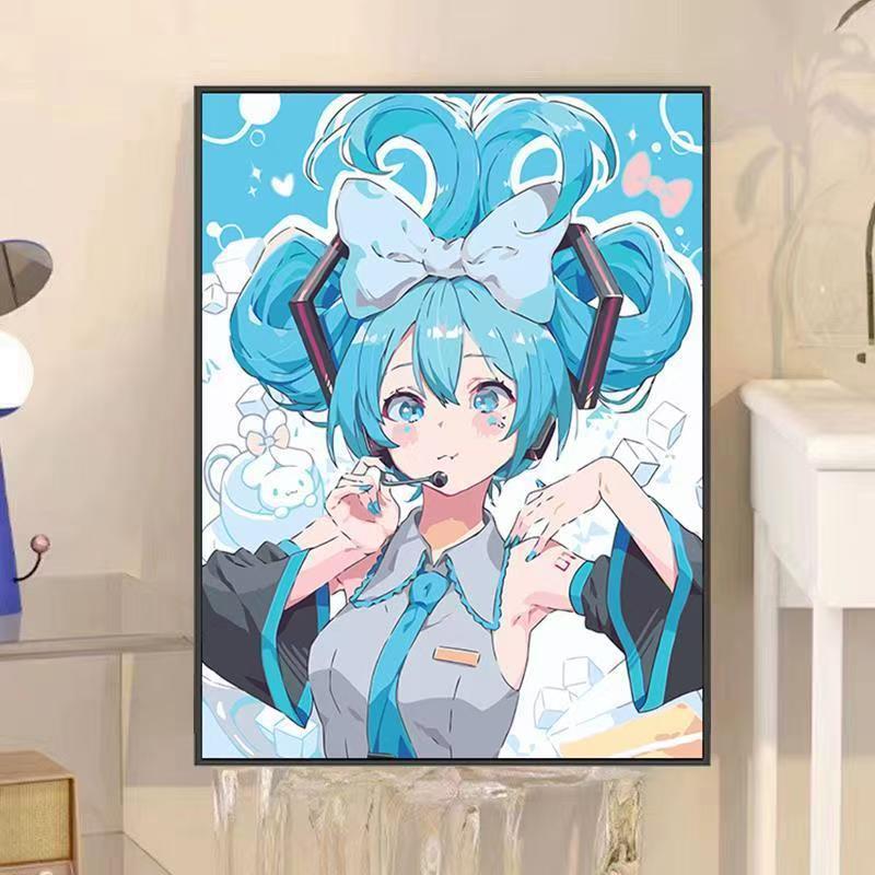 Anime-inspirierte dekorative Wandkunst Brehn