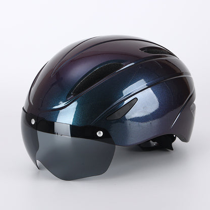 Fahrradhelm mit integriertem Visier Brehn