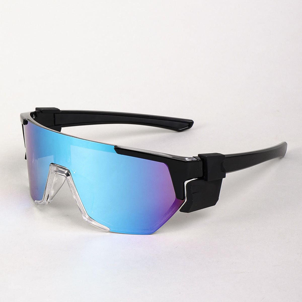 Damen Sportsonnenbrille im modernen futuristischen Design mit polarisierenden Gläsern Brehn