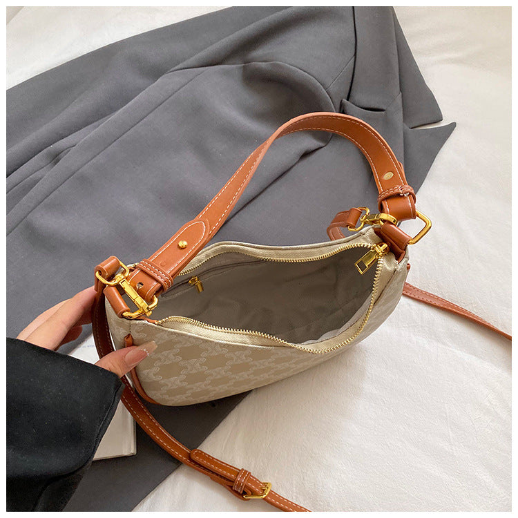 Elegante Strukturierte Schultertasche Brehn