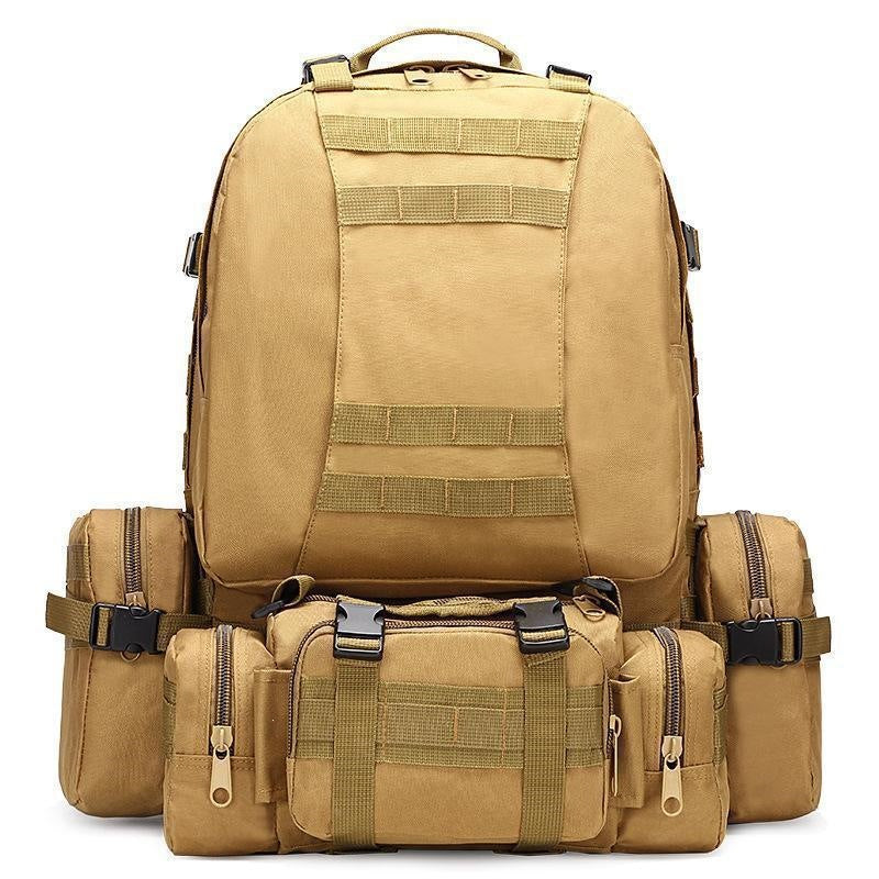 Taktischer Rucksack Mit Vielseitigem Stauraum Und Modularen Taschen Brehn