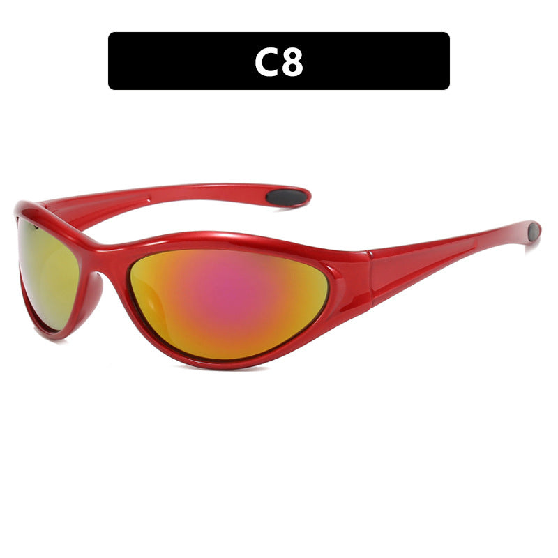 Damen sportliche Sonnenbrille mit polarisierenden Gläsern und ergonomischem Design Brehn
