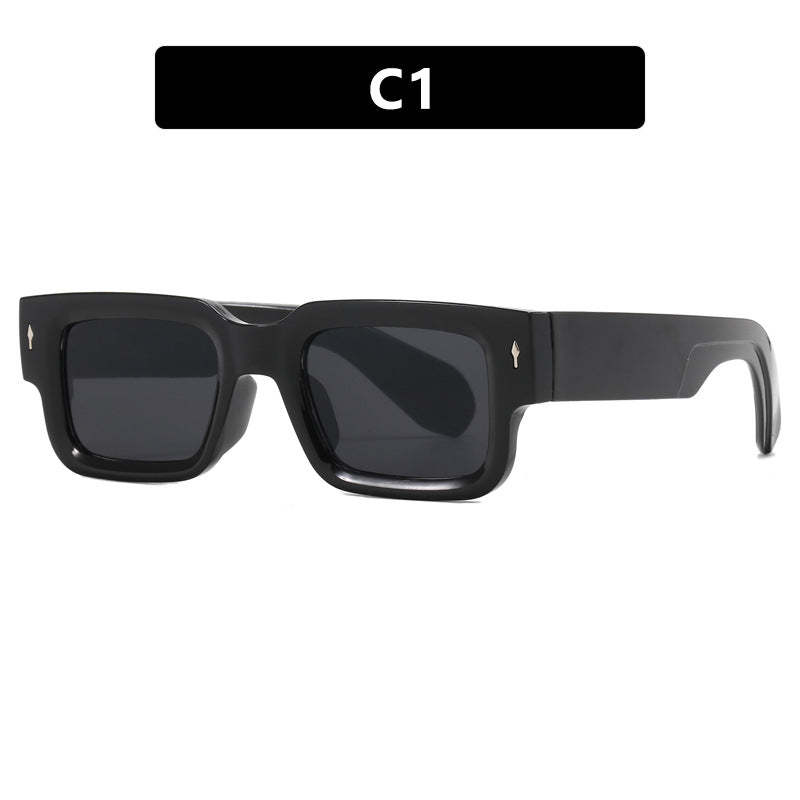 Damen quadratische Sonnenbrille mit elegantem Design und UV-Schutz Brehn