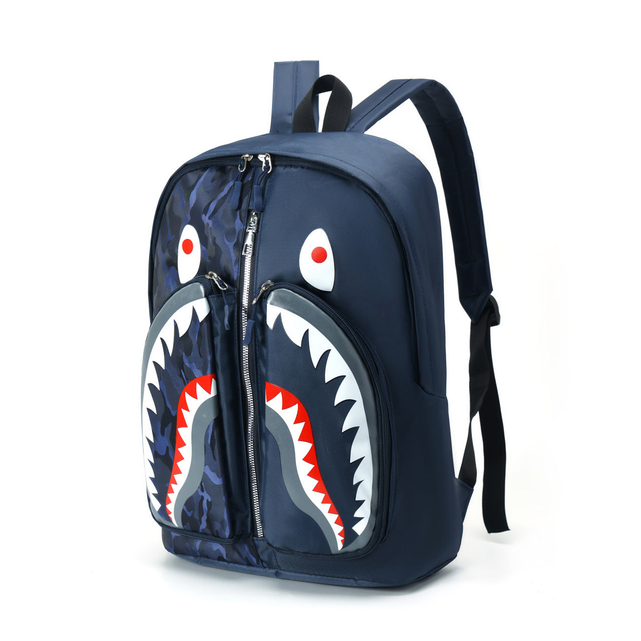 Haifisch-Themen Cartoon Rucksack