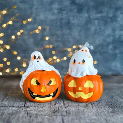 Lustige Halloween Kürbisfigur Brehn