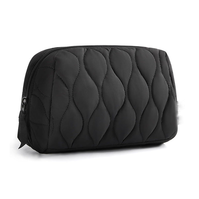 Kosmetik-Organizer-Tasche mit Luxuriösem Wellen-Muster Brehn