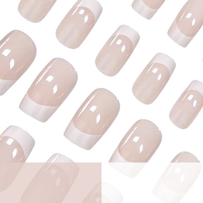 Französische Spitzen-Nageldesign-Verstärkungen Brehn