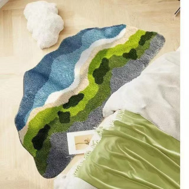 Abstrakter Bereich Teppich Brehn