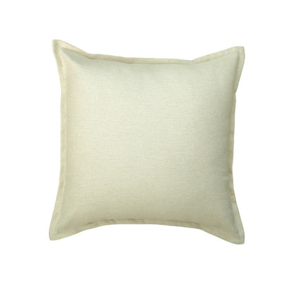 Dekorative Leinen-Wurfpillow-Bezug mit Paspelkante