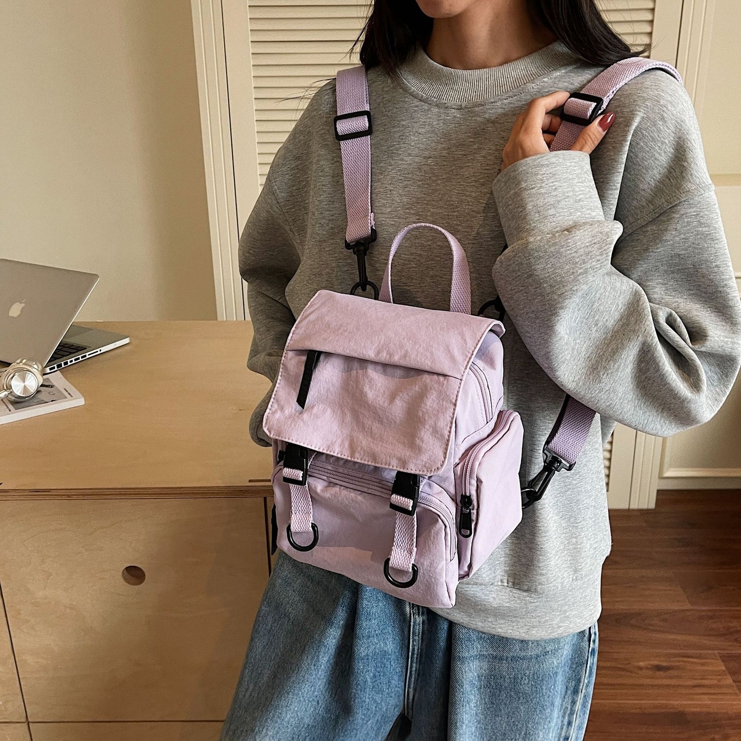 Multi-Taschen Stadt Rucksack Brehn