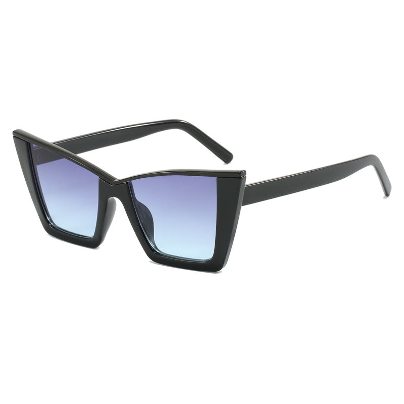 Damen quadratische Sonnenbrille mit goldenen Details Brehn