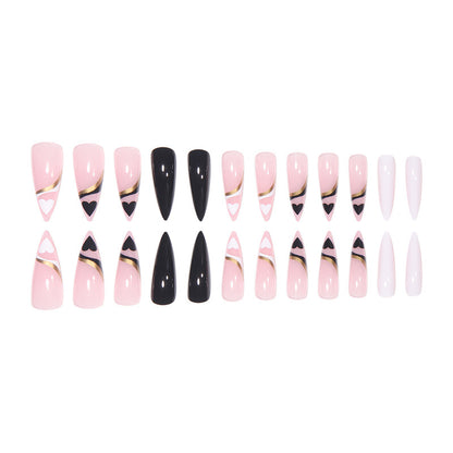 Elegantes Stiletto-Nagelkunst-Set Brehn