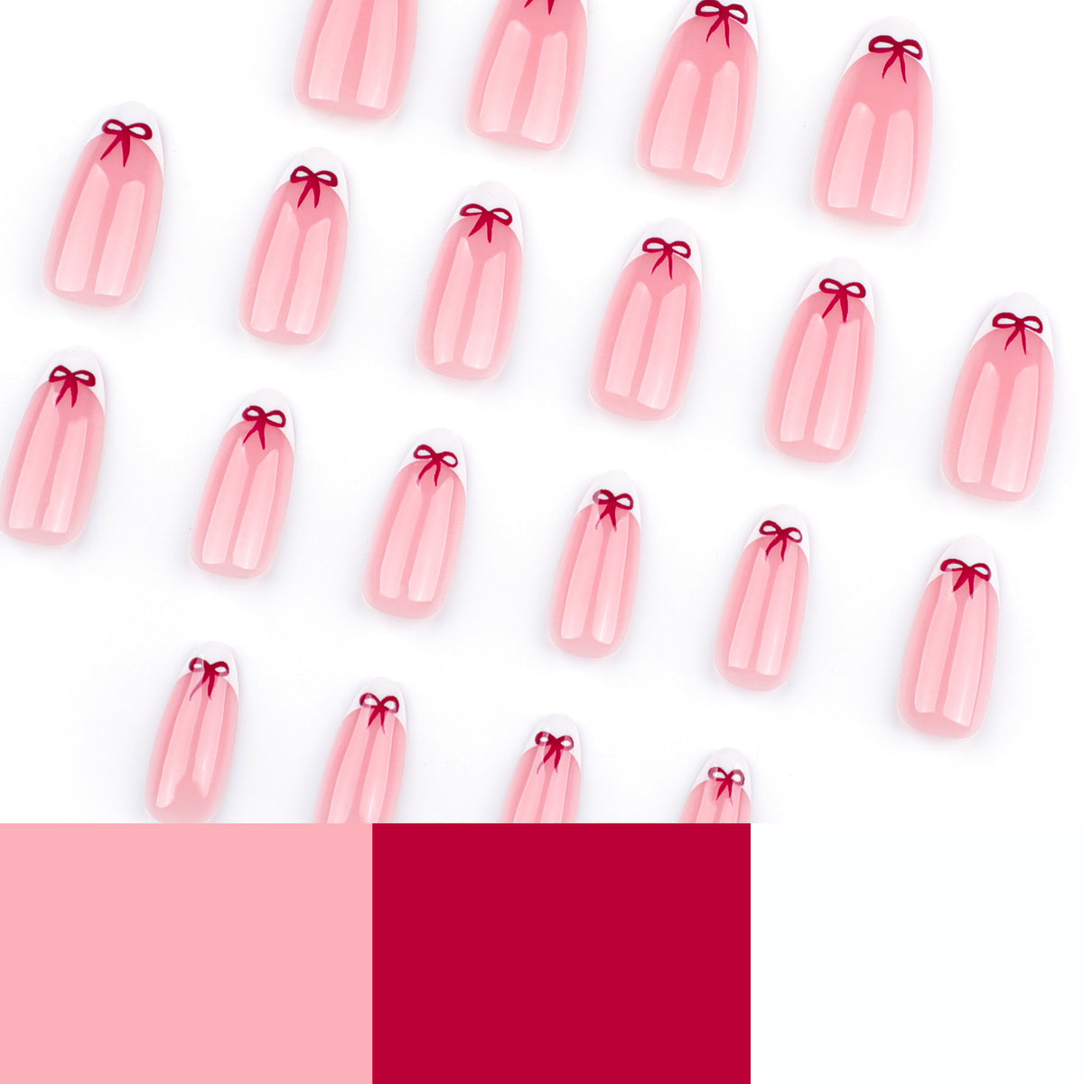 Elegante Nailart mit Schleifen-Design Brehn
