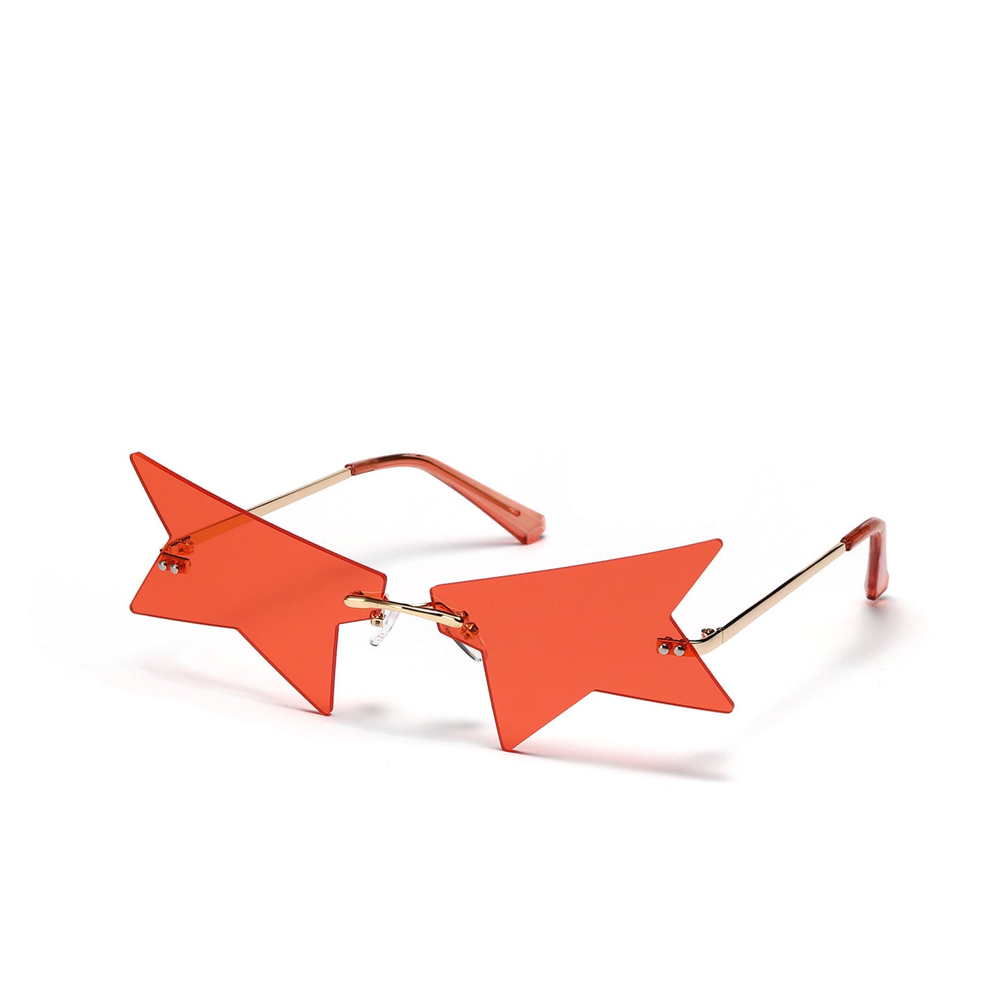 Damen Sonnenbrille im außergewöhnlichen Sternen-Design Brehn