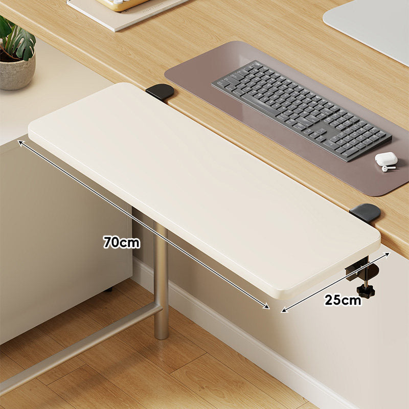 Unter-Tisch Gleitschienen-Tastaturablage und Schreibtischverlängerung mit sanfter Gleitmontage