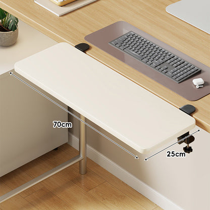 Unter-Tisch Gleitschienen-Tastaturablage und Schreibtischverlängerung mit sanfter Gleitmontage