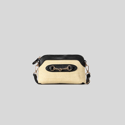 Geflochtene Clutch-Tasche
